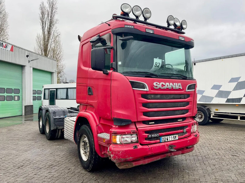 Scania R580 V8 6x4,RETARDER, FULL SPRING! hub reduction, BIG Axels - Chassis lastebil: bilde 2 Scania R580 V8 6x4,RETARDER, FULL SPRING! hub reduction, BIG Axels - Chassis lastebil: bilde 2