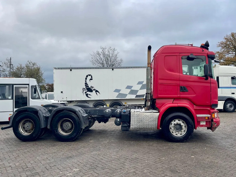 Scania R580 V8 6x4, RETARDER, FULL SPRING! hub reduction, BIG Axels - Chassis lastebil: bilde 4 Scania R580 V8 6x4, RETARDER, FULL SPRING! hub reduction, BIG Axels - Chassis lastebil: bilde 4