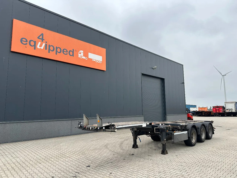 Broshuis 3UCC-39/45 FLN, 45FT High Cube multi, BPW, liftas, NL-chassis, 2x beschikbaar - Container-transport/ Vekselflak semitrailer: bilde 2 Broshuis 3UCC-39/45 FLN, 45FT High Cube multi, BPW, liftas, NL-chassis, 2x beschikbaar - Container-transport/ Vekselflak semitrailer: bilde 2