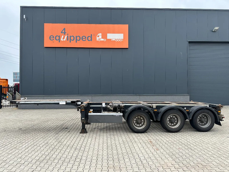 Broshuis 3UCC-39/45 FLN, 45FT High Cube multi, BPW, liftas, NL-chassis, 2x beschikbaar - Container-transport/ Vekselflak semitrailer: bilde 4 Broshuis 3UCC-39/45 FLN, 45FT High Cube multi, BPW, liftas, NL-chassis, 2x beschikbaar - Container-transport/ Vekselflak semitrailer: bilde 4