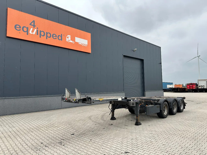 Broshuis 3UCC-39/45 FLN, 45FT High Cube multi, BPW, liftaxle, NL-chassis, 2x available - Container-transport/ Vekselflak semitrailer: bilde 2 Broshuis 3UCC-39/45 FLN, 45FT High Cube multi, BPW, liftaxle, NL-chassis, 2x available - Container-transport/ Vekselflak semitrailer: bilde 2