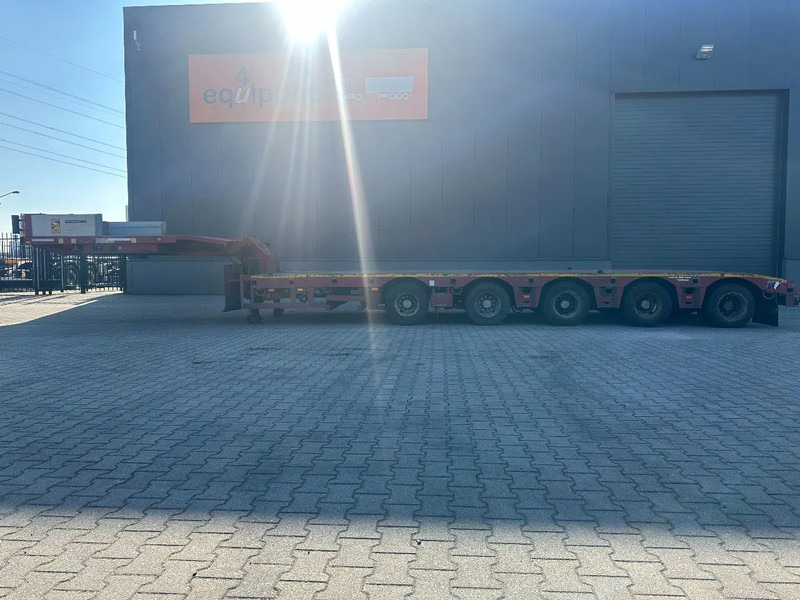 Broshuis 5ABSD-68/2, FIVE AXLE HYDRAULIC STEERED DOUBLE EXTENDABLE (27m) SEMI LOW LOADER - Lavloader semitrailer: bilde 4 Broshuis 5ABSD-68/2, FIVE AXLE HYDRAULIC STEERED DOUBLE EXTENDABLE (27m) SEMI LOW LOADER - Lavloader semitrailer: bilde 4