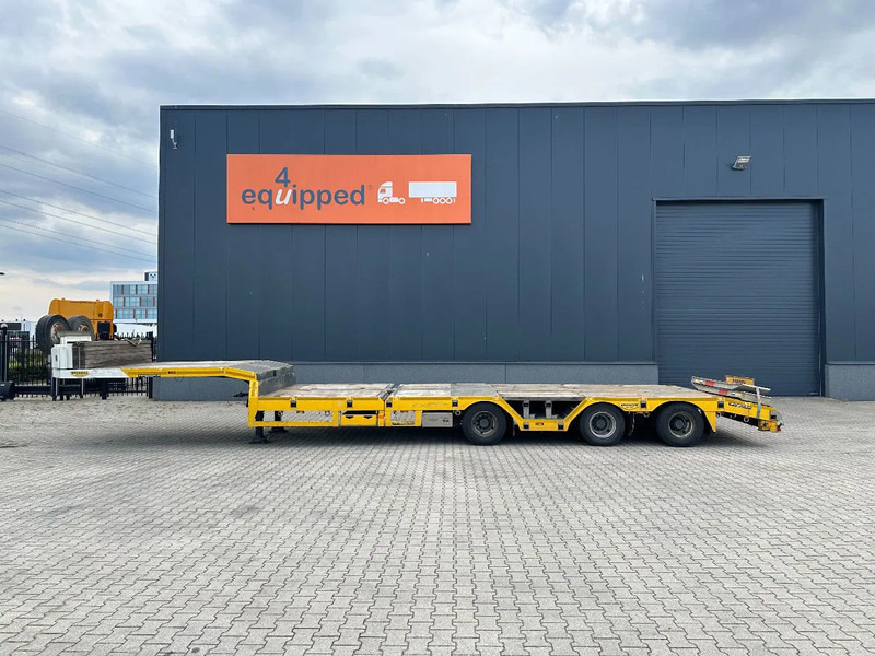 Broshuis E-2190/27 lowloader, wheel well, 4,1m extendable, steering axle - Lavloader semitrailer: bilde 2 Broshuis E-2190/27 lowloader, wheel well, 4,1m extendable, steering axle - Lavloader semitrailer: bilde 2