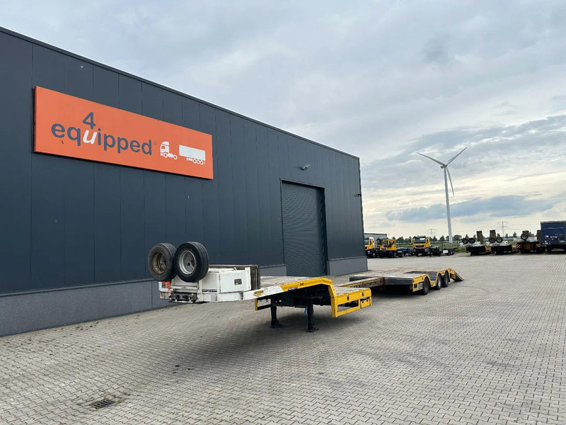 Broshuis E-2190/27 lowloader, wheel well, 4,1m extendable, steering axle - Lavloader semitrailer: bilde 3 Broshuis E-2190/27 lowloader, wheel well, 4,1m extendable, steering axle - Lavloader semitrailer: bilde 3