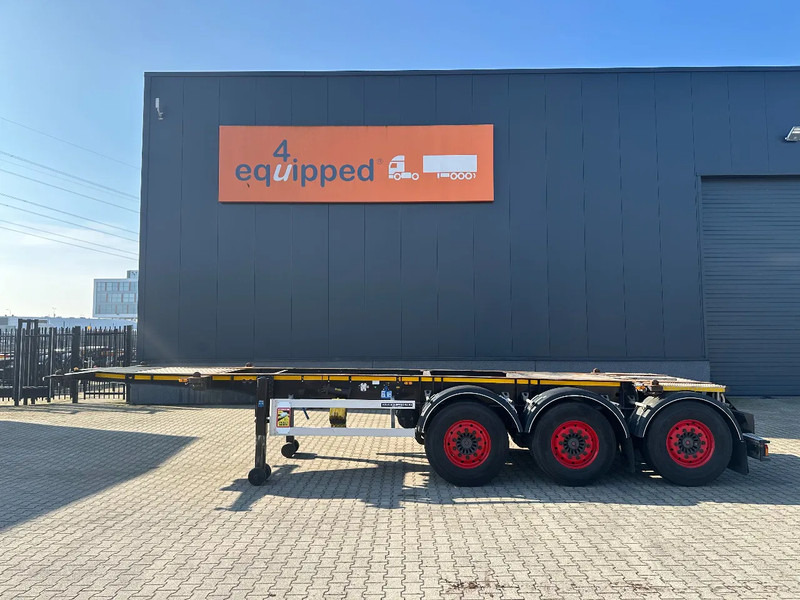 Burg 20FT / 20FT SWAP ADR, 3.690kg, SAF INTRADISC, 2 liftassen, APK/ADR: 9/2025 - Container-transport/ Vekselflak semitrailer: bilde 2 Burg 20FT / 20FT SWAP ADR, 3.690kg, SAF INTRADISC, 2 liftassen, APK/ADR: 9/2025 - Container-transport/ Vekselflak semitrailer: bilde 2