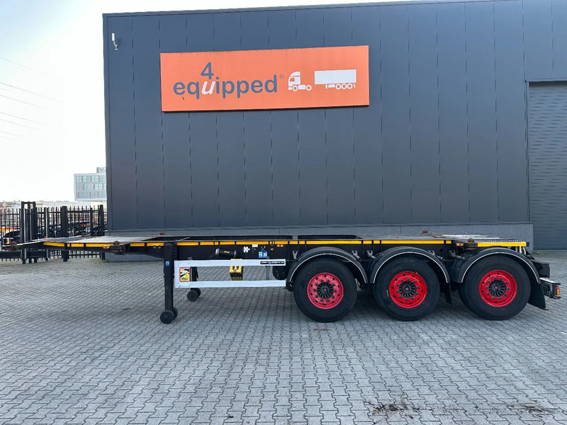Burg 20FT + 20FT SWAP ADR (EX/II, EX/III, FL, AT) Chassis, empty weight: 3.690kg, SAF INTRADISC, 2x Liftaxle, NL-chassis - Container-transport/ Vekselflak semitrailer: bilde 2 Burg 20FT + 20FT SWAP ADR (EX/II, EX/III, FL, AT) Chassis, empty weight: 3.690kg, SAF INTRADISC, 2x Liftaxle, NL-chassis - Container-transport/ Vekselflak semitrailer: bilde 2