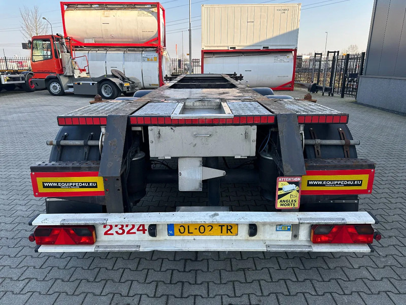 Burg 20FT + 20FT SWAP ADR (EX/II, EX/III, FL, AT) Chassis, empty weight: 3.690kg, SAF INTRADISC, 2x Liftaxle, NL-chassis - Container-transport/ Vekselflak semitrailer: bilde 4 Burg 20FT + 20FT SWAP ADR (EX/II, EX/III, FL, AT) Chassis, empty weight: 3.690kg, SAF INTRADISC, 2x Liftaxle, NL-chassis - Container-transport/ Vekselflak semitrailer: bilde 4