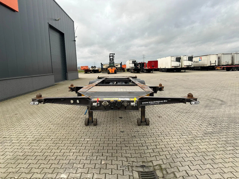 Burg 20FT ADR (EX/II, EX/III, FL, AT) Chassis, Empty weight : 3.690kg, SAF INTRADISC, 2x Liftaxle, NL-chassis - Container-transport/ Vekselflak semitrailer: bilde 5 Burg 20FT ADR (EX/II, EX/III, FL, AT) Chassis, Empty weight : 3.690kg, SAF INTRADISC, 2x Liftaxle, NL-chassis - Container-transport/ Vekselflak semitrailer: bilde 5