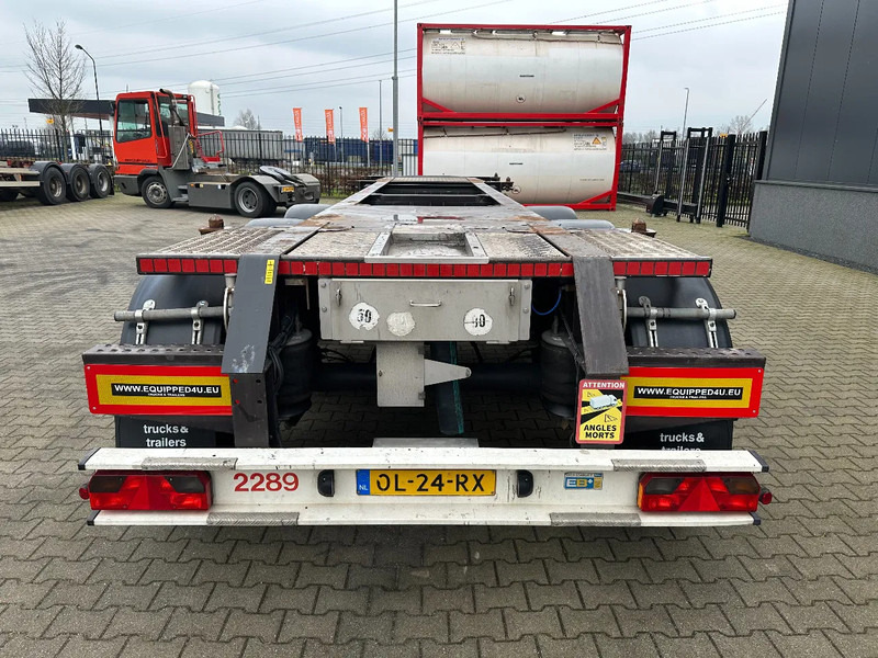 Burg 20FT ADR (EX/II, EX/III, FL, AT) Chassis, Empty weight : 3.690kg, SAF INTRADISC, 2x Liftaxle, NL-chassis - Container-transport/ Vekselflak semitrailer: bilde 4 Burg 20FT ADR (EX/II, EX/III, FL, AT) Chassis, Empty weight : 3.690kg, SAF INTRADISC, 2x Liftaxle, NL-chassis - Container-transport/ Vekselflak semitrailer: bilde 4