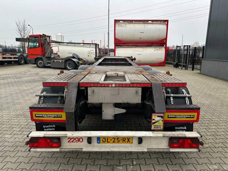 Burg 20FT ADR (EX/II, EX/III, FL, AT) Chassis, Empty weight : 3.690kg, SAF INTRADISC, 2x Liftaxle, NL-chassis - Container-transport/ Vekselflak semitrailer: bilde 3 Burg 20FT ADR (EX/II, EX/III, FL, AT) Chassis, Empty weight : 3.690kg, SAF INTRADISC, 2x Liftaxle, NL-chassis - Container-transport/ Vekselflak semitrailer: bilde 3