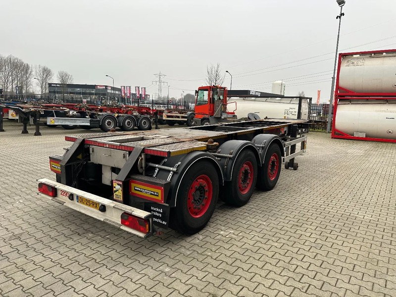 Burg 20FT ADR (EX/II, EX/III, FL, AT) Chassis, Empty weight : 3.690kg, SAF INTRADISC, 2x Liftaxle, NL-chassis - Container-transport/ Vekselflak semitrailer: bilde 4 Burg 20FT ADR (EX/II, EX/III, FL, AT) Chassis, Empty weight : 3.690kg, SAF INTRADISC, 2x Liftaxle, NL-chassis - Container-transport/ Vekselflak semitrailer: bilde 4