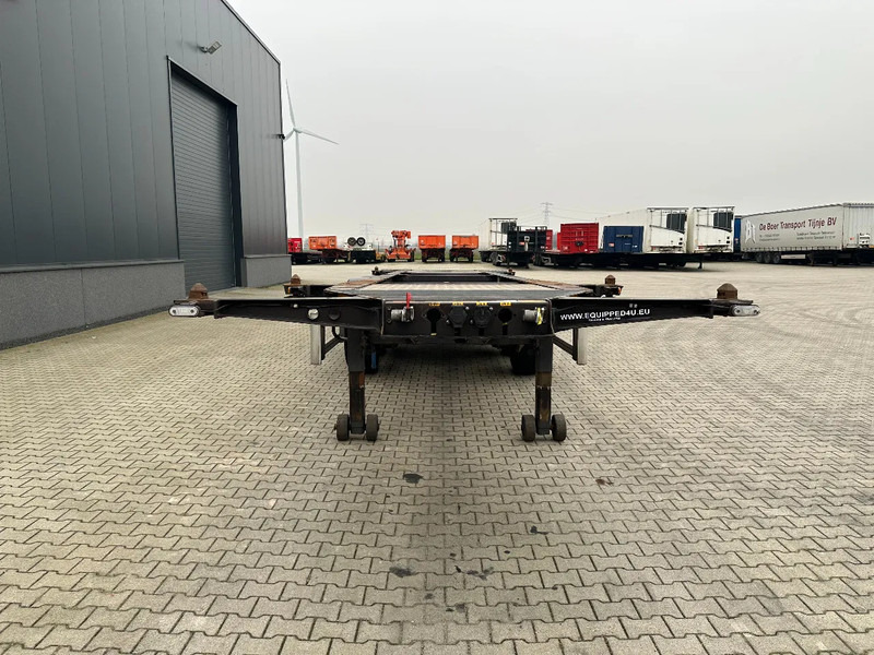 Burg 20FT ADR (EX/II, EX/III, FL, AT) Chassis, Empty weight : 3.690kg, SAF INTRADISC, 2x Liftaxle, NL-chassis - Container-transport/ Vekselflak semitrailer: bilde 5 Burg 20FT ADR (EX/II, EX/III, FL, AT) Chassis, Empty weight : 3.690kg, SAF INTRADISC, 2x Liftaxle, NL-chassis - Container-transport/ Vekselflak semitrailer: bilde 5