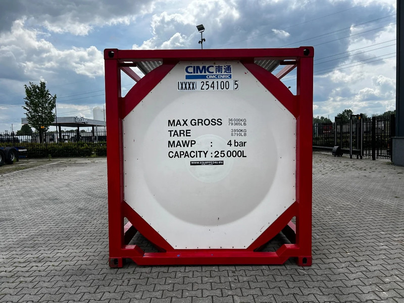 CIMC 20FT ISO, 25.010L/1-COMP/3 BAFFELS/4 shutters, ADR valid until 01/2027 - Lagringstank: bilde 5 CIMC 20FT ISO, 25.010L/1-COMP/3 BAFFELS/4 shutters, ADR valid until 01/2027 - Lagringstank: bilde 5
