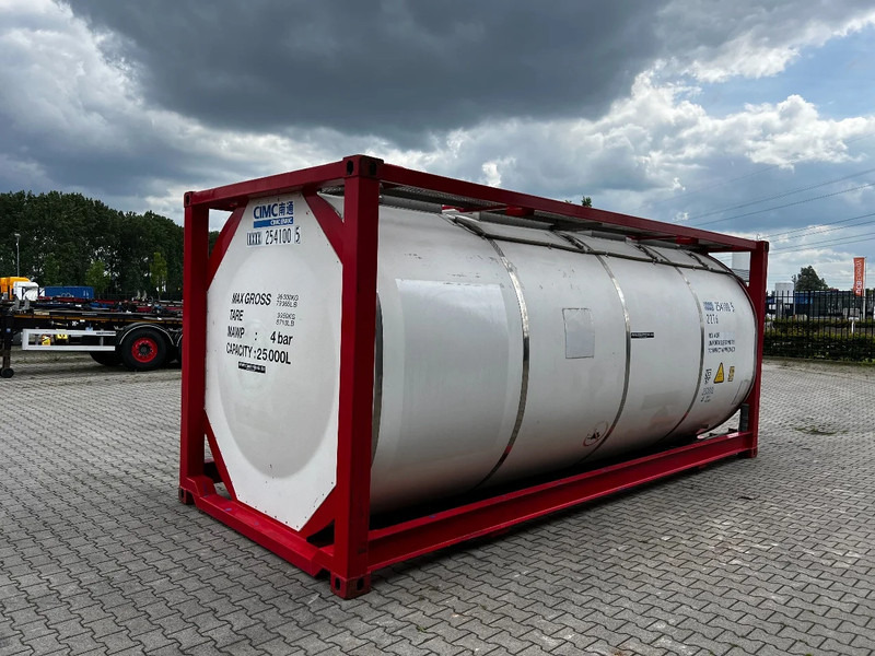 CIMC 20FT ISO, 25.010L/1-COMP/3 BAFFELS/4 shutters, ADR valid until 01/2027 - Lagringstank: bilde 4 CIMC 20FT ISO, 25.010L/1-COMP/3 BAFFELS/4 shutters, ADR valid until 01/2027 - Lagringstank: bilde 4