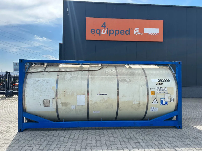 CIMC 20FT ISO, 25.030L, UN PORTABLE, T11, 2.5Y + CSC: 08/2026 - Lagringstank: bilde 2 CIMC 20FT ISO, 25.030L, UN PORTABLE, T11, 2.5Y + CSC: 08/2026 - Lagringstank: bilde 2