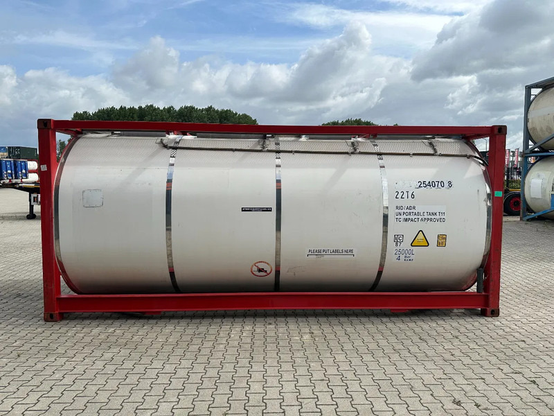CIMC 20FT ISO, 25.080L/1-COMP/3 BAFFELS/4 manholes, ADR valid until 08/2027 - Lagringstank: bilde 3 CIMC 20FT ISO, 25.080L/1-COMP/3 BAFFELS/4 manholes, ADR valid until 08/2027 - Lagringstank: bilde 3