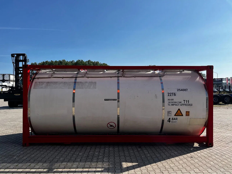 CIMC 20FT ISO, 25.080L/1-COMP/3 BAFFELS/4 manholes, ADR valid until 11/2026 - Lagringstank: bilde 4 CIMC 20FT ISO, 25.080L/1-COMP/3 BAFFELS/4 manholes, ADR valid until 11/2026 - Lagringstank: bilde 4