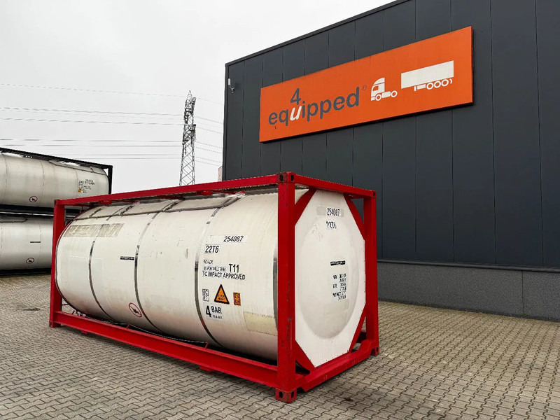 CIMC 20FT ISO, 25.080L/1-COMP/3 BAFFELS/4 manholes, ADR valid until 11/2026 - Lagringstank: bilde 3 CIMC 20FT ISO, 25.080L/1-COMP/3 BAFFELS/4 manholes, ADR valid until 11/2026 - Lagringstank: bilde 3