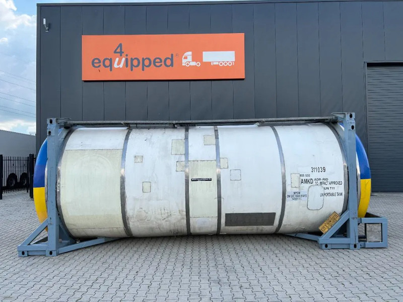 CPV 31.360L, steam heating, UN PORTABLE, T11, 5Y+CSC insp.: 02/2026 - Lagringstank: bilde 2 CPV 31.360L, steam heating, UN PORTABLE, T11, 5Y+CSC insp.: 02/2026 - Lagringstank: bilde 2