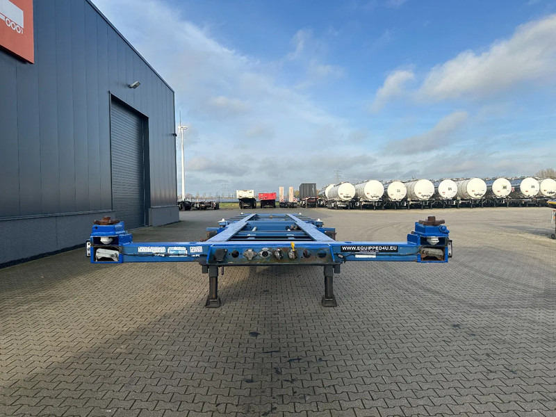Contar 40 (45) FT-chassis / liftaxle / drumbrakes / NL-Chassis/ MOT - Container-transport/ Vekselflak semitrailer: bilde 2 Contar 40 (45) FT-chassis / liftaxle / drumbrakes / NL-Chassis/ MOT - Container-transport/ Vekselflak semitrailer: bilde 2