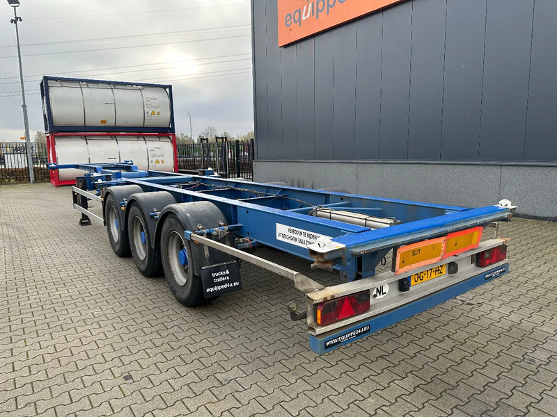 Contar 40 (45) FT-chassis / liftaxle / drumbrakes / NL-Chassis/ MOT - Container-transport/ Vekselflak semitrailer: bilde 4 Contar 40 (45) FT-chassis / liftaxle / drumbrakes / NL-Chassis/ MOT - Container-transport/ Vekselflak semitrailer: bilde 4