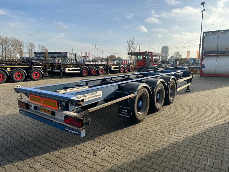 Contar 40 (45) FT-chassis / liftaxle / drumbrakes / NL-Chassis/ MOT - Container-transport/ Vekselflak semitrailer: bilde 5 Contar 40 (45) FT-chassis / liftaxle / drumbrakes / NL-Chassis/ MOT - Container-transport/ Vekselflak semitrailer: bilde 5