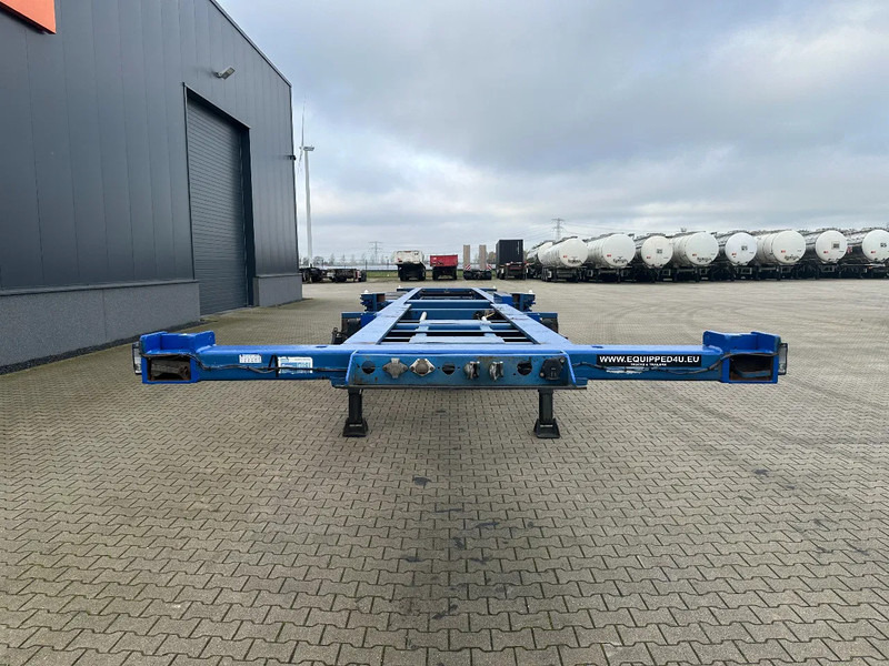 Contar 40 (45) FT-chassis / liftaxle / drumbrakes / NL-Chassis/ MOT - Container-transport/ Vekselflak semitrailer: bilde 2 Contar 40 (45) FT-chassis / liftaxle / drumbrakes / NL-Chassis/ MOT - Container-transport/ Vekselflak semitrailer: bilde 2