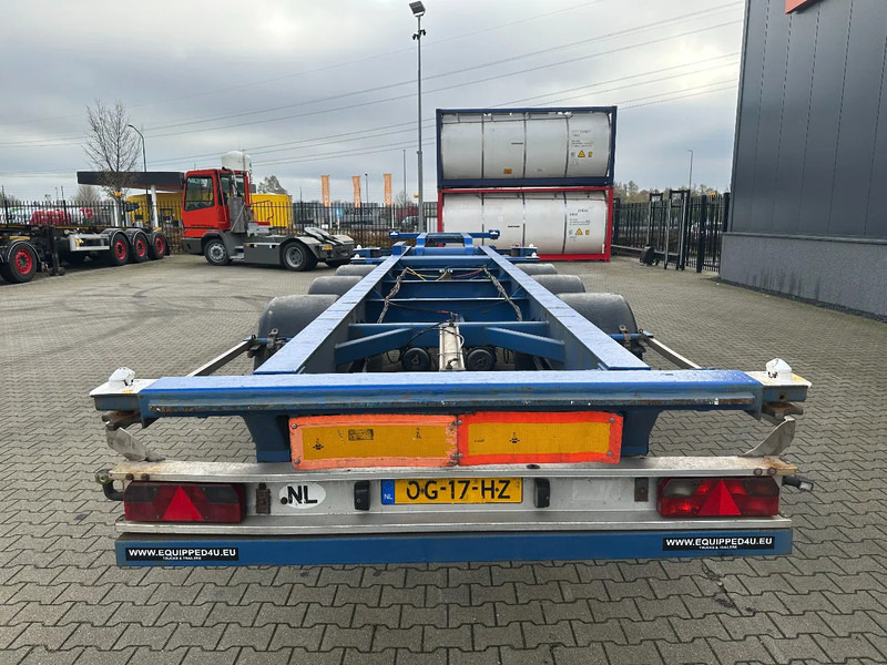 Contar 40 (45) FT-chassis / liftaxle / drumbrakes / NL-Chassis/ MOT - Container-transport/ Vekselflak semitrailer: bilde 5 Contar 40 (45) FT-chassis / liftaxle / drumbrakes / NL-Chassis/ MOT - Container-transport/ Vekselflak semitrailer: bilde 5