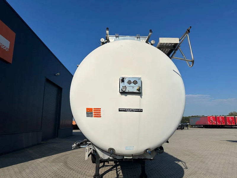 Tanksemi for transport av matvarer Feldbinder FOOD / LEVENSMIDDELEN / LEBENSMITTEL / 33.500L / 3-COMP / PUMP / NL-trailer / APK: 05-2026: bilde 18