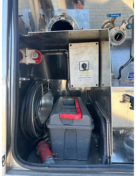 Tanksemi for transport av matvarer Feldbinder FOOD / LEVENSMIDDELEN / LEBENSMITTEL / 33.500L / 3-COMP / PUMP / NL-trailer / APK: 05-2026: bilde 12