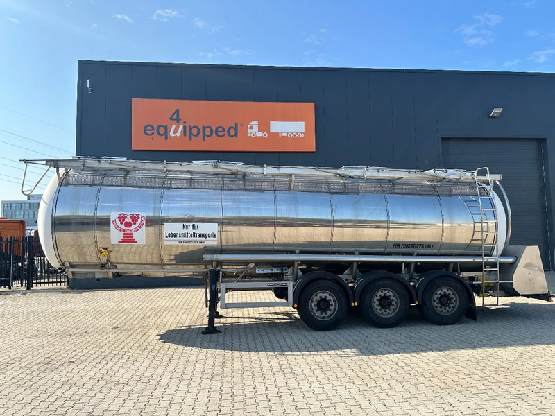 Feldbinder FOOD / LEVENSMIDDELEN / LEBENSMITTEL / 33.500L / 3-COMP / PUMP / NL-trailer / APK: 05-2026 - Tanksemi: bilde 2 Feldbinder FOOD / LEVENSMIDDELEN / LEBENSMITTEL / 33.500L / 3-COMP / PUMP / NL-trailer / APK: 05-2026 - Tanksemi: bilde 2
