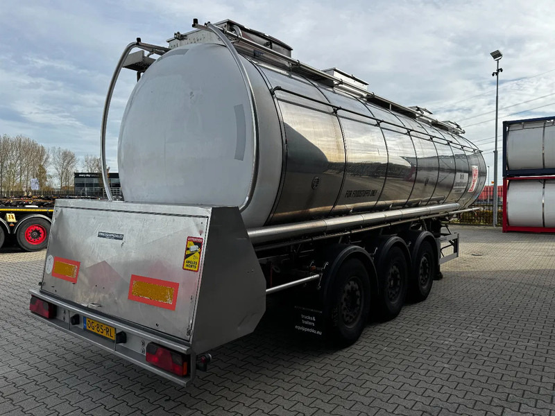 Feldbinder LEBENSMITTEL / LEVENSMIDDELEN FOOD / 33.500L / 3-COMP / PUMPE / INOX / NL-trailer / APK: 10-2026 - Tanksemi: bilde 3 Feldbinder LEBENSMITTEL / LEVENSMIDDELEN FOOD / 33.500L / 3-COMP / PUMPE / INOX / NL-trailer / APK: 10-2026 - Tanksemi: bilde 3