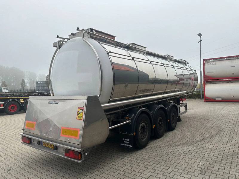 Feldbinder LEVENSMIDDELEN / FOOD / LEBENSMITTEL / 33.500L / 3-COMP / POMP / NL-trailer / APK: 09-2026, 10x beschikbaar - Tanksemi: bilde 3 Feldbinder LEVENSMIDDELEN / FOOD / LEBENSMITTEL / 33.500L / 3-COMP / POMP / NL-trailer / APK: 09-2026, 10x beschikbaar - Tanksemi: bilde 3