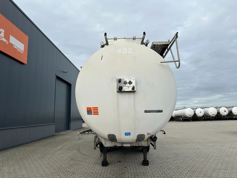 Feldbinder LEVENSMIDDELEN / FOOD / LEBENSMITTEL / 33.500L / 3-COMP / POMP / NL-trailer / APK: 09-2026, 10x beschikbaar - Tanksemi: bilde 2 Feldbinder LEVENSMIDDELEN / FOOD / LEBENSMITTEL / 33.500L / 3-COMP / POMP / NL-trailer / APK: 09-2026, 10x beschikbaar - Tanksemi: bilde 2