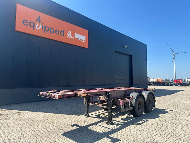 Flandria SPRING / BLATT / LAMES / BLAD, 20FT - Container-transport/ Vekselflak semitrailer: bilde 1 Flandria SPRING / BLATT / LAMES / BLAD, 20FT - Container-transport/ Vekselflak semitrailer: bilde 1