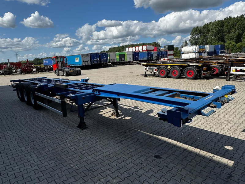 Groenewegen 40FT HC-chassis, BPW+Trommel, Liftachse, NL-Chassis - Container-transport/ Vekselflak semitrailer: bilde 4 Groenewegen 40FT HC-chassis, BPW+Trommel, Liftachse, NL-Chassis - Container-transport/ Vekselflak semitrailer: bilde 4