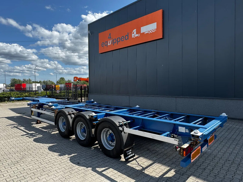 Groenewegen 40FT HC-chassis, BPW+Trommel, Liftachse, NL-Chassis - Container-transport/ Vekselflak semitrailer: bilde 3 Groenewegen 40FT HC-chassis, BPW+Trommel, Liftachse, NL-Chassis - Container-transport/ Vekselflak semitrailer: bilde 3