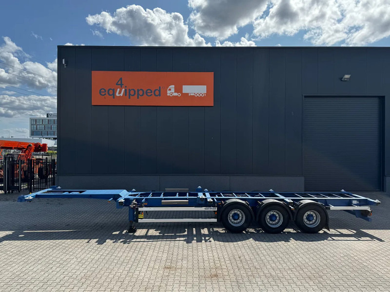 Groenewegen 40FT HC-chassis, BPW+Trommel, Liftachse, NL-Chassis - Container-transport/ Vekselflak semitrailer: bilde 2 Groenewegen 40FT HC-chassis, BPW+Trommel, Liftachse, NL-Chassis - Container-transport/ Vekselflak semitrailer: bilde 2