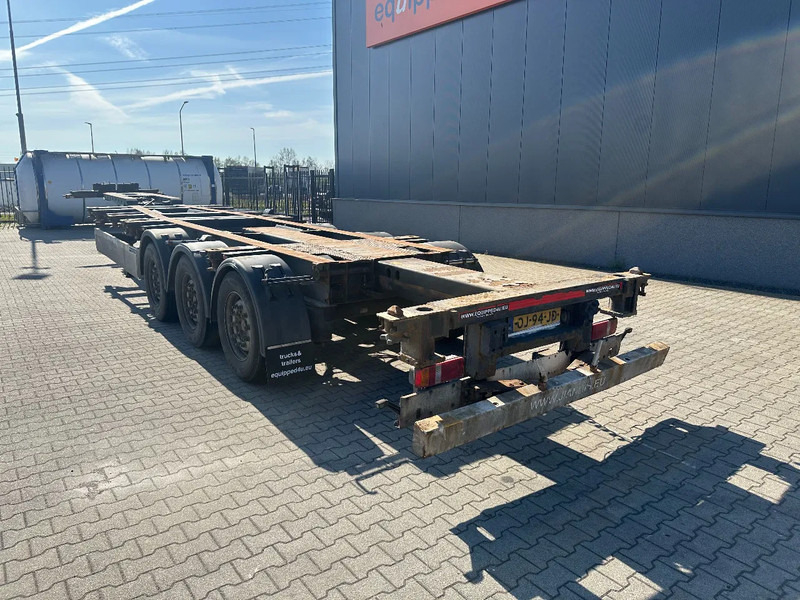 Krone 45FT HC, disc, extendable front+ rear+ bumper, NL-chassis - Container-transport/ Vekselflak semitrailer: bilde 4 Krone 45FT HC, disc, extendable front+ rear+ bumper, NL-chassis - Container-transport/ Vekselflak semitrailer: bilde 4