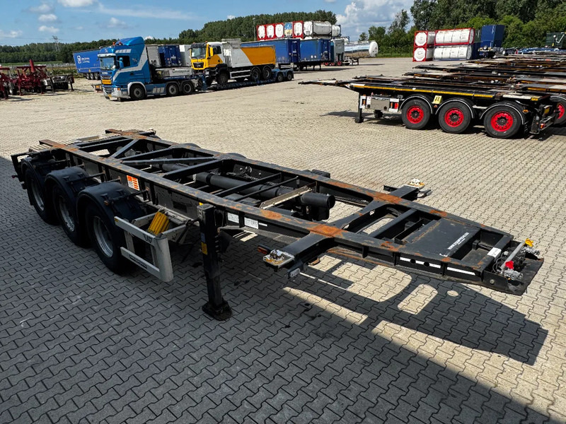 LAG 20FT, 3.540kg, BPW, ADR (EXII, EXII, FL, AT), NL, APK/ADR: 01/2026, very good tyres - Container-transport/ Vekselflak semitrailer: bilde 5 LAG 20FT, 3.540kg, BPW, ADR (EXII, EXII, FL, AT), NL, APK/ADR: 01/2026, very good tyres - Container-transport/ Vekselflak semitrailer: bilde 5