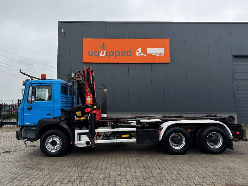 MAN FE 410A, 6x4, EURO 2, Palfinger PK17000 Crane + VDL HOOK, full spring, manual gearbox, MOT 9/2025 - Krokbil, Kranbil: bilde 4 MAN FE 410A, 6x4, EURO 2, Palfinger PK17000 Crane + VDL HOOK, full spring, manual gearbox, MOT 9/2025 - Krokbil, Kranbil: bilde 4