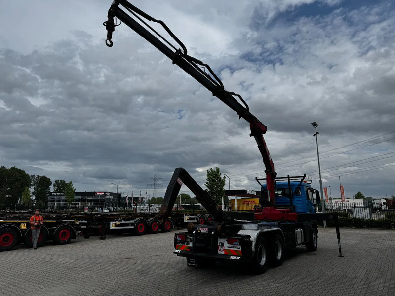 MAN TGS 33.440 6x4, EURO-4, HMF 1823 Crane + VDL HOOK, full spring, manual gearbox, MOT 03/2026 - Krokbil, Kranbil: bilde 4 MAN TGS 33.440 6x4, EURO-4, HMF 1823 Crane + VDL HOOK, full spring, manual gearbox, MOT 03/2026 - Krokbil, Kranbil: bilde 4