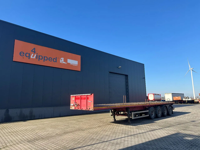 MOL 62 tons Ballast trailer, 4 axles, 2 steering axles, Belgium- trailer, very good tyres - Åpen semitrailer: bilde 1 MOL 62 tons Ballast trailer, 4 axles, 2 steering axles, Belgium- trailer, very good tyres - Åpen semitrailer: bilde 1