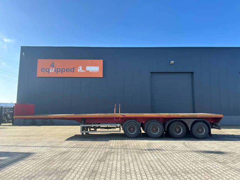 MOL 62 tons Ballast trailer, 4 axles, 2 steering axles, Belgium- trailer, very good tyres - Åpen semitrailer: bilde 3 MOL 62 tons Ballast trailer, 4 axles, 2 steering axles, Belgium- trailer, very good tyres - Åpen semitrailer: bilde 3