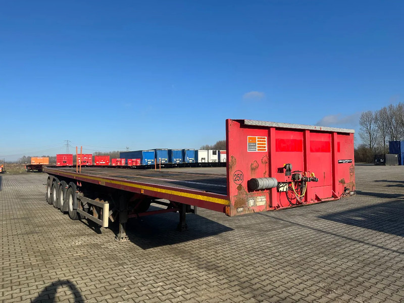 MOL 62 tons Ballast trailer, 4 axles, 2 steering axles, Belgium- trailer, very good tyres - Åpen semitrailer: bilde 5 MOL 62 tons Ballast trailer, 4 axles, 2 steering axles, Belgium- trailer, very good tyres - Åpen semitrailer: bilde 5