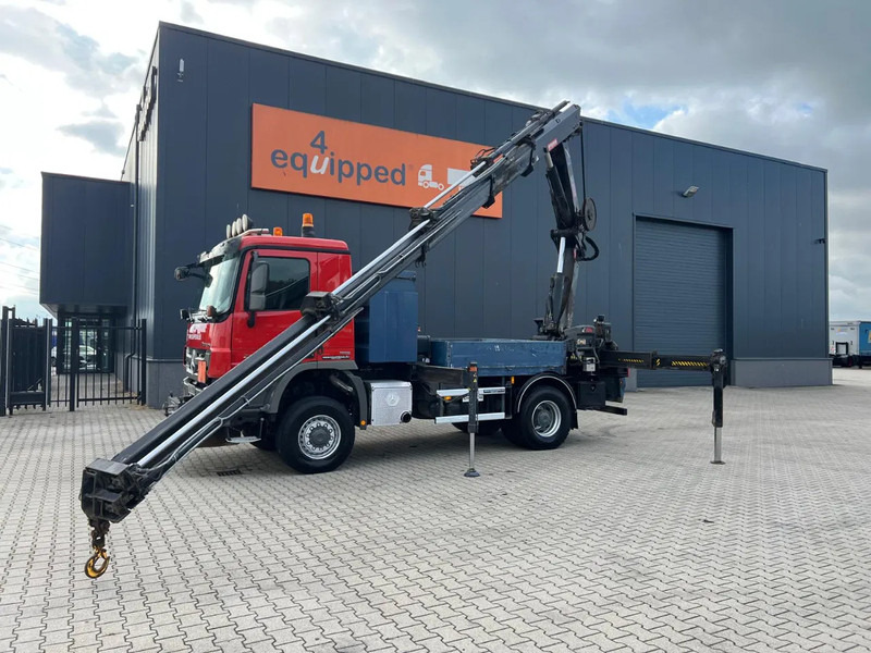 Mercedes-Benz Actros 2046 4x4 / FULL SPRING / HIAB 288 EP 5 HIPRO Crane / EURO-5 - Kranbil: bilde 4 Mercedes-Benz Actros 2046 4x4 / FULL SPRING / HIAB 288 EP 5 HIPRO Crane / EURO-5 - Kranbil: bilde 4
