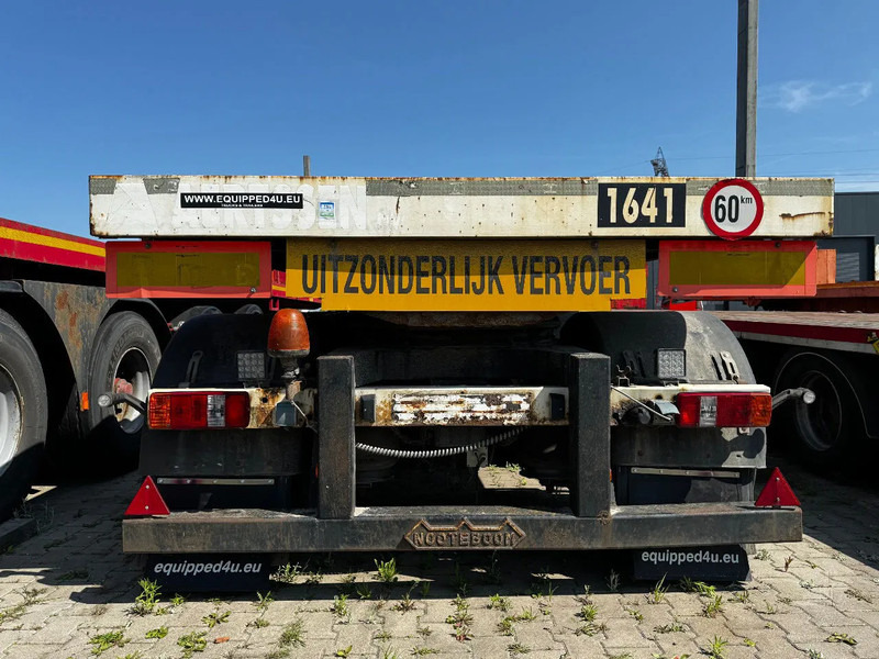 Nooteboom OVB-73-04, 73 tons 4-axle Ballast trailer, 3 hydraulic steering axles, 75% tyres, MOT 03/2026 - Åpen semitrailer: bilde 4 Nooteboom OVB-73-04, 73 tons 4-axle Ballast trailer, 3 hydraulic steering axles, 75% tyres, MOT 03/2026 - Åpen semitrailer: bilde 4