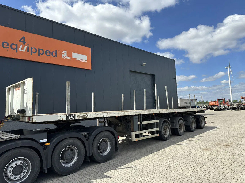 Nooteboom OVB-73-04, 73 tons Ballast trailer, 4 axles, 3 hydraulic steering axles - Åpen semitrailer: bilde 1 Nooteboom OVB-73-04, 73 tons Ballast trailer, 4 axles, 3 hydraulic steering axles - Åpen semitrailer: bilde 1
