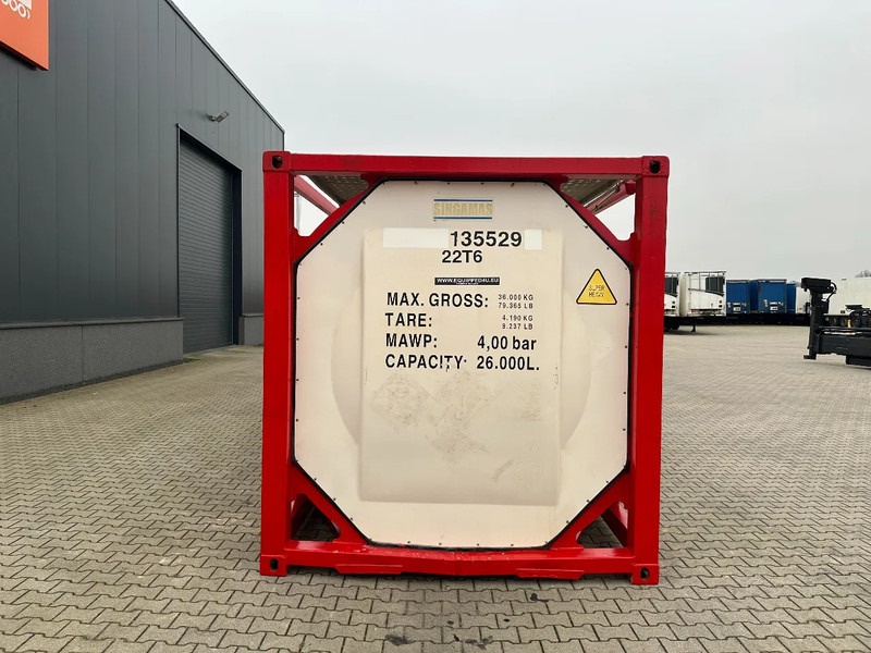 SINGAMAS 20FT ISO, 26.000L/1-COMP/3 BAFFELS/3 manholes, 5Y inspection: 06/2027 - Lagringstank: bilde 5 SINGAMAS 20FT ISO, 26.000L/1-COMP/3 BAFFELS/3 manholes, 5Y inspection: 06/2027 - Lagringstank: bilde 5