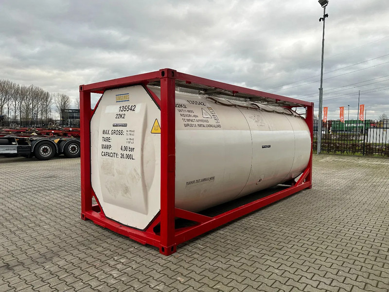SINGAMAS 20FT ISO, 26.000L/1-COMP/3 BAFFELS/3 manholes, 5Y inspection: 06/2027 - Lagringstank: bilde 4 SINGAMAS 20FT ISO, 26.000L/1-COMP/3 BAFFELS/3 manholes, 5Y inspection: 06/2027 - Lagringstank: bilde 4